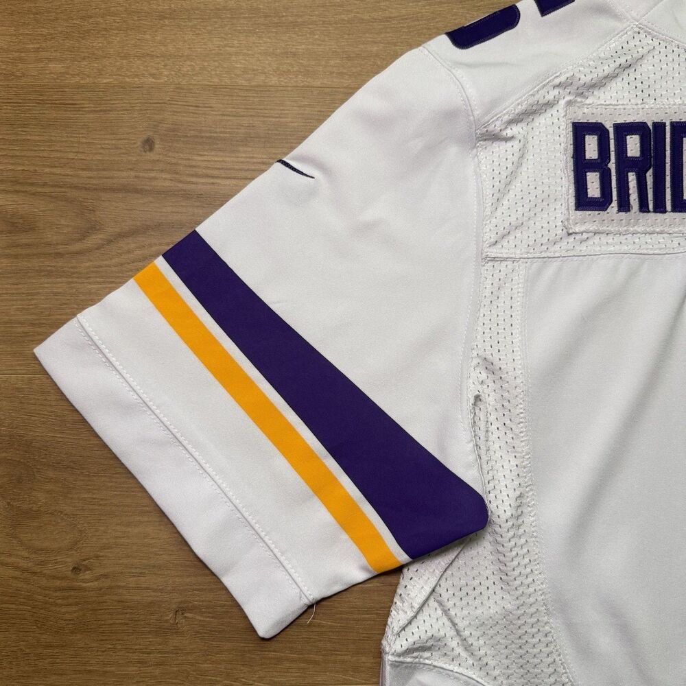 Nike Minnesota Vikings Teddy Bridgewater On Field Jersey Size 44 NFL #5 White - Picture 6 of 9